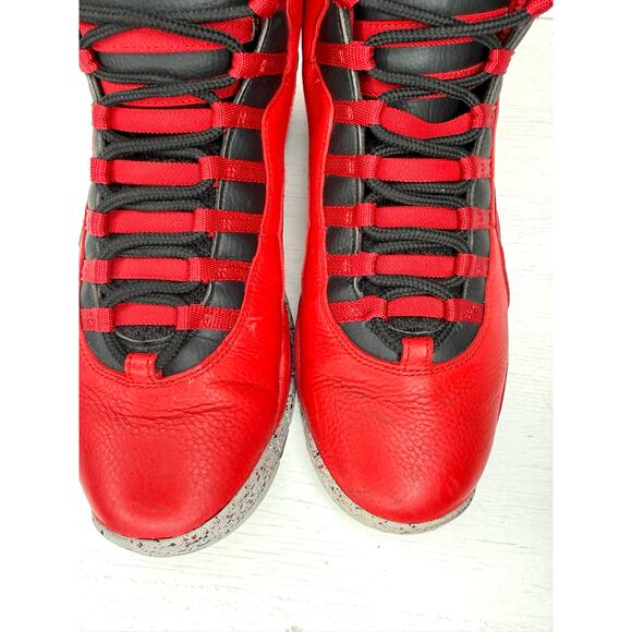 Air Jordan 10 Retro Bulls Over Broadway 705178-601 Men’s 11.5 Red